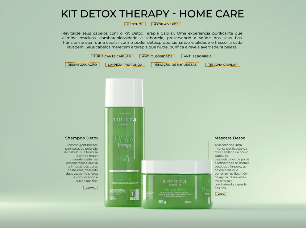 kit tratamento detox capilar 